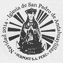 Saint Peter the Apostle Church  of Andahuaylillas, Peru cancel